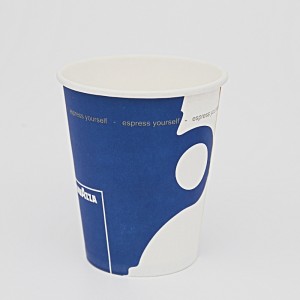 eco friendly Food grade single wall kraft paper biodegradable compost cup for hot drink