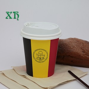 8oz  250ml paper  coffee cup design manufacturers