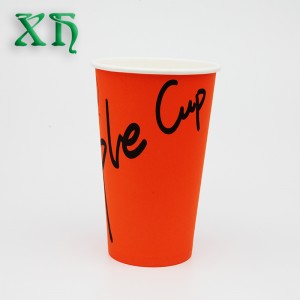 22oz disposable cold drink cups with lids